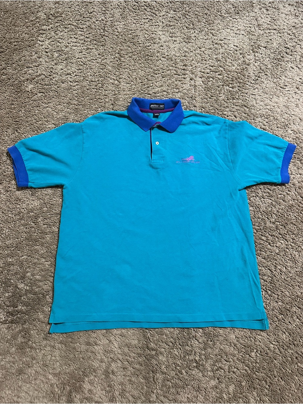 Vintage Southwest Airlines “teal” polo shirt 80s size Xl